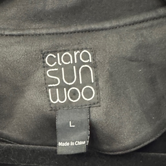 Clara Sun Woo Black Leather Jacket - Picture 3 of 6